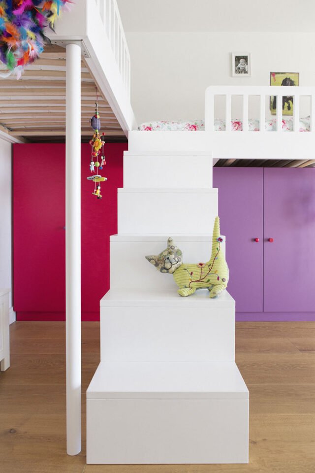 Kinderzimmer Hochbett
