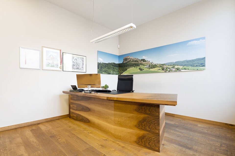 Schreibtisch Massivholz